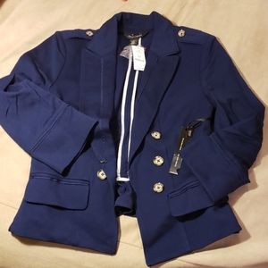 White House | Black Market Navy Nautical Blazer